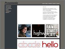 Tablet Screenshot of prawnsoda.co.uk
